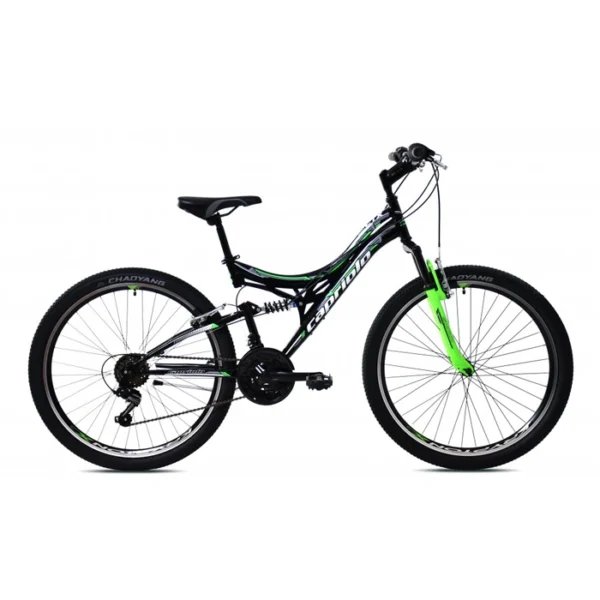 CAPRIOLO Dečiji bicikl MTB CTX 260 26" 16" crno-zeleno